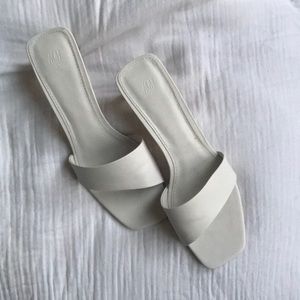 H&M Slip on Heel Sandals // 9.5 // 41
